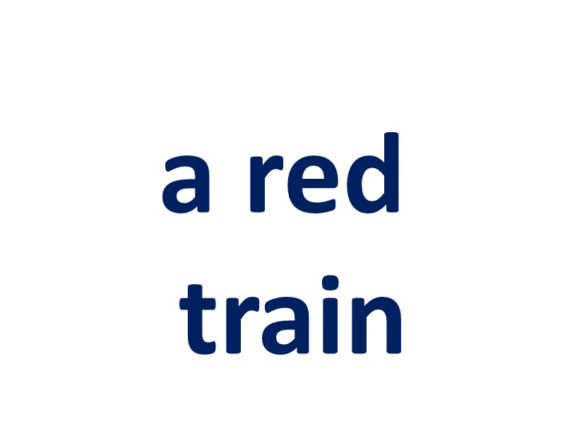 a red train